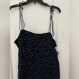 Old Navy Floral Cami Tie Dress